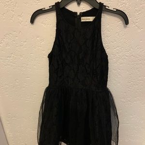 Black Tull Abercrombie kids dress